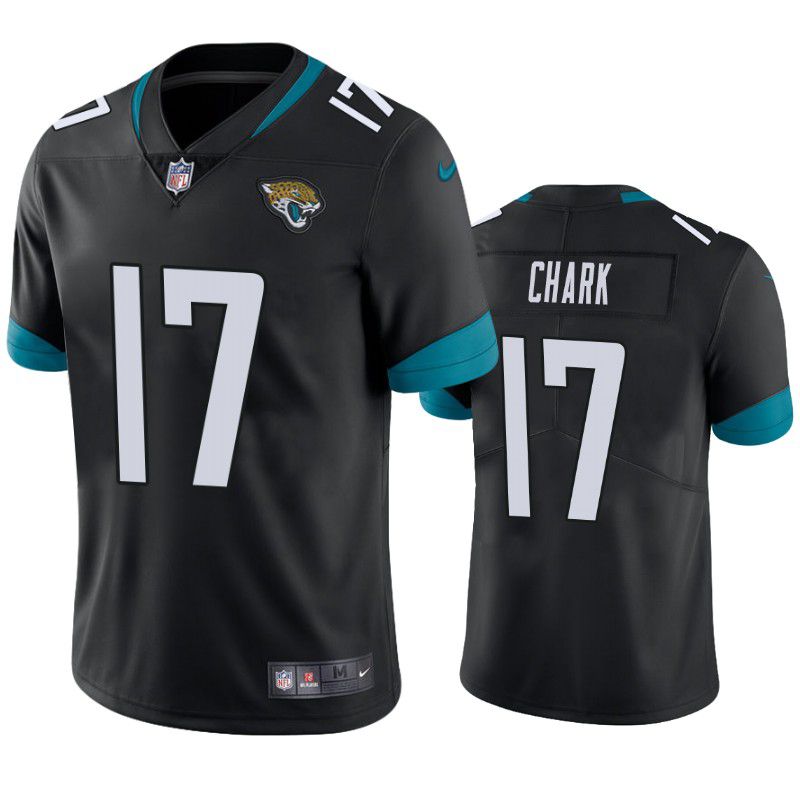 Men Jacksonville Jaguars #17 D.J. Chark Nike Black Limited NFL Jersey